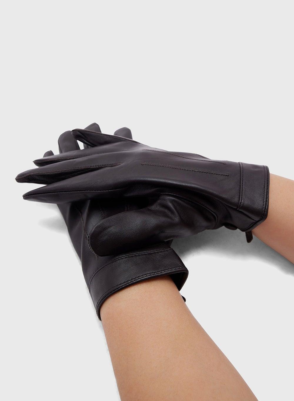 Robert Wood Men's Genuine Leather Gloves - Luxe Comfort - Image 1