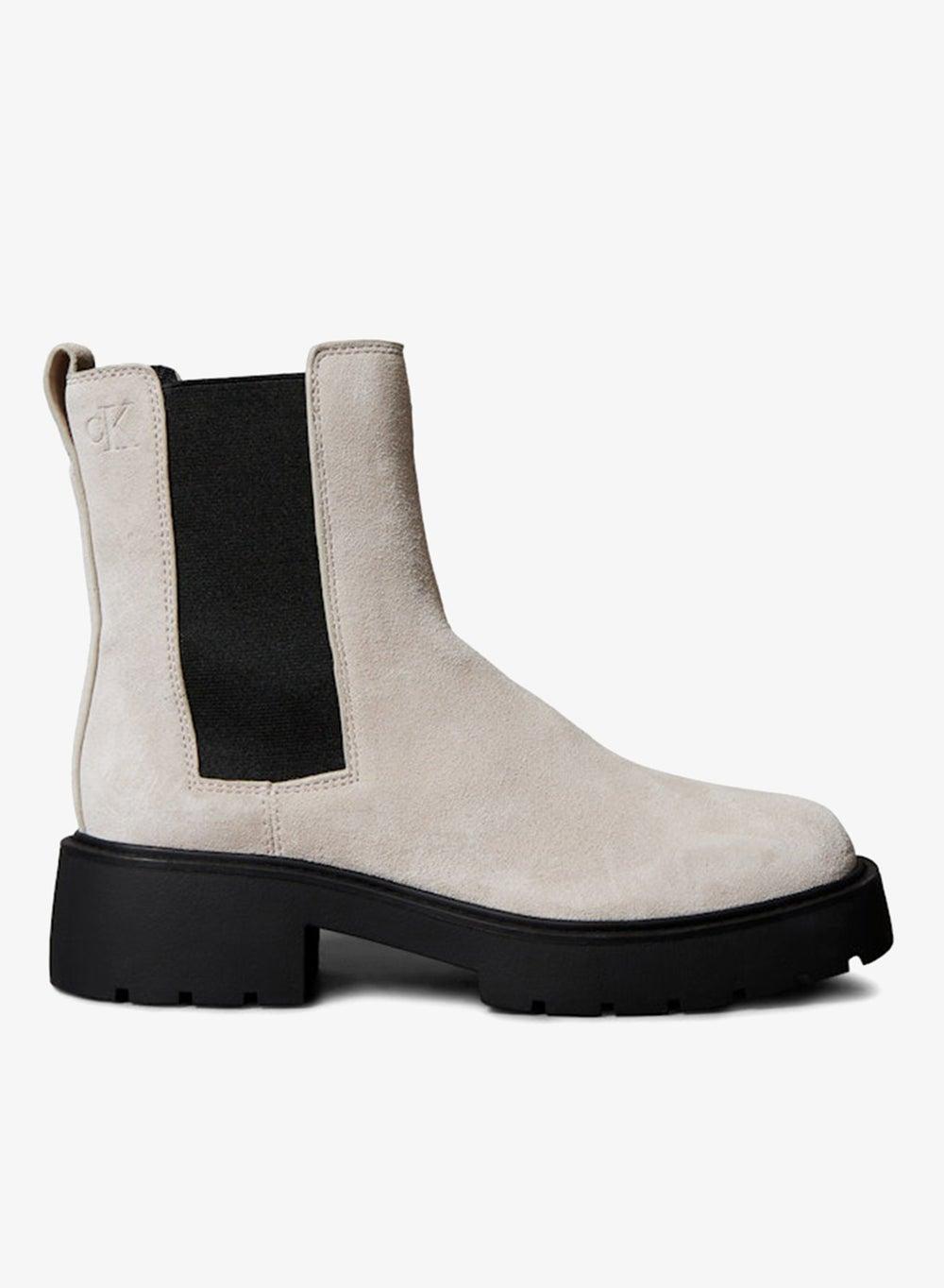 Elegant Square Toe Chelsea Leather Boots Yw0Yw02072Bap - Image 1