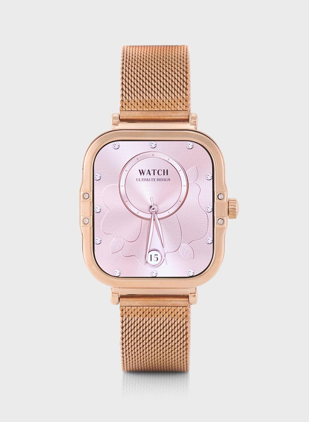 Ginger Amoled Bluetooth Smart Watch for Women's Health - Image 1