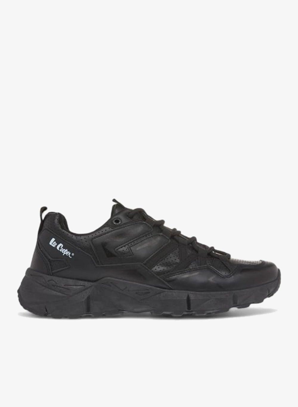 Men's 3St0020Black Elegance Lace-Up Low-Top Sneakers - Image 1