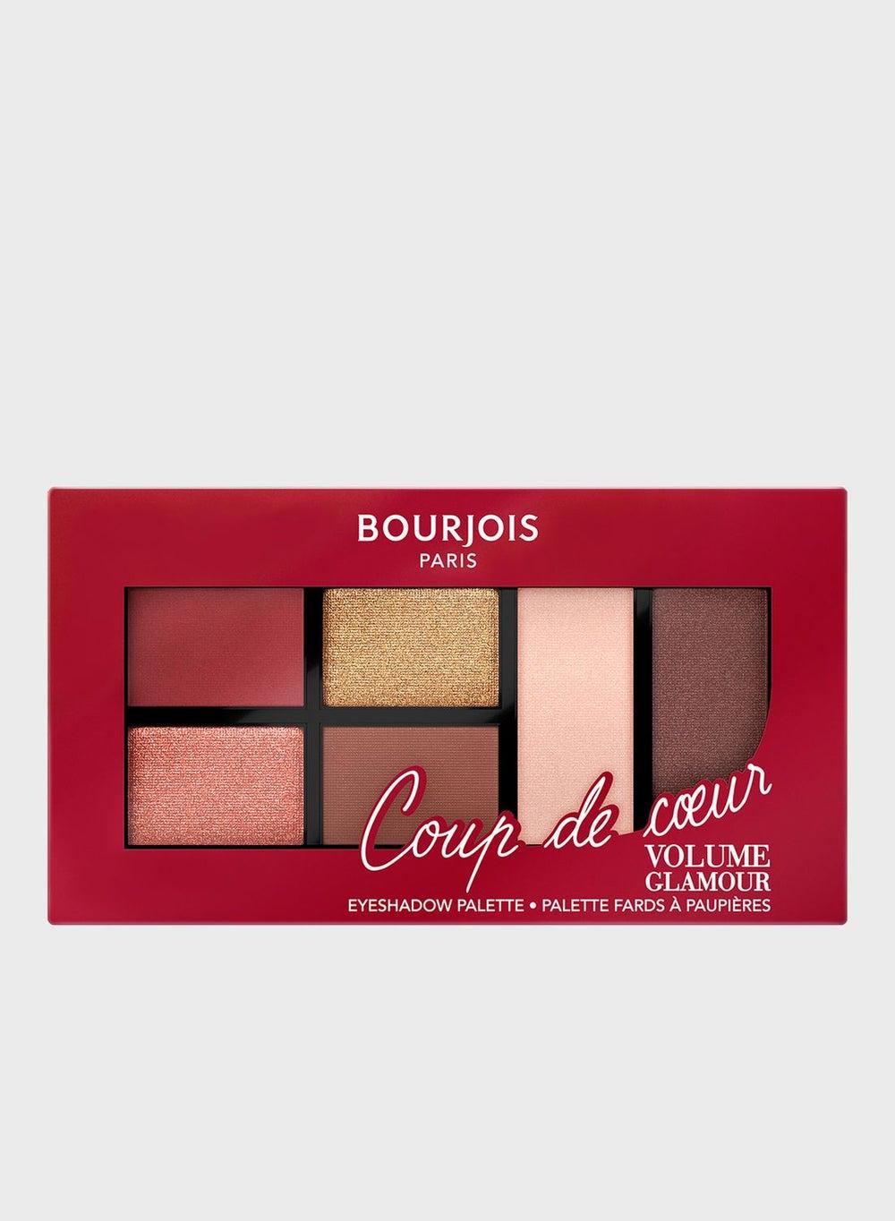 Bourjois Volume Glamour Coup De Coeur Eyeshadow Palette - 001 Intense Look, 8.4g - Image 1