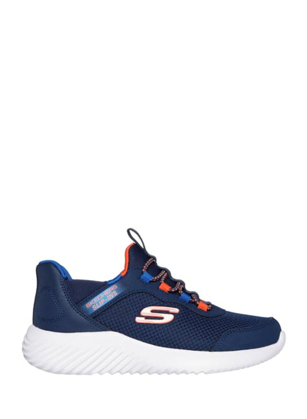 Boys' Bounder 403822L Nvbl - Premium Navy Sports Lifestyle Shoe - Image 1