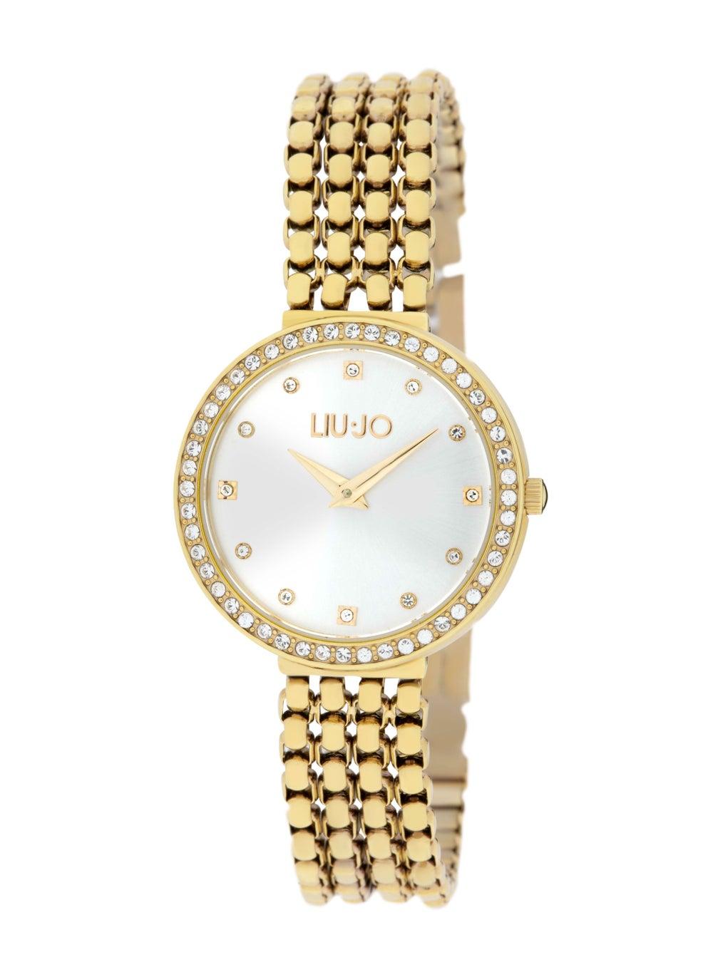 Liu Jo TLJ2198 Chains Clear Gold Timepiece for Women - Image 1