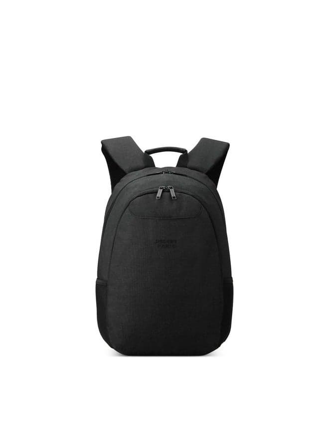 DELSEY Paris Esplanade - Elegant 15.6" Laptop Backpack in Deep Black - Image 1