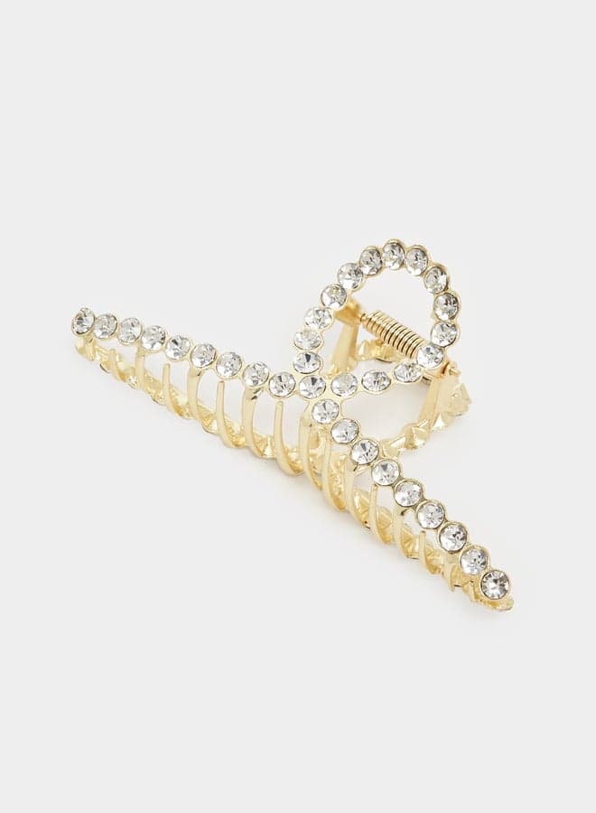 Styli Embellished Hair Claw for Women - Elegant Hold - Image 1
