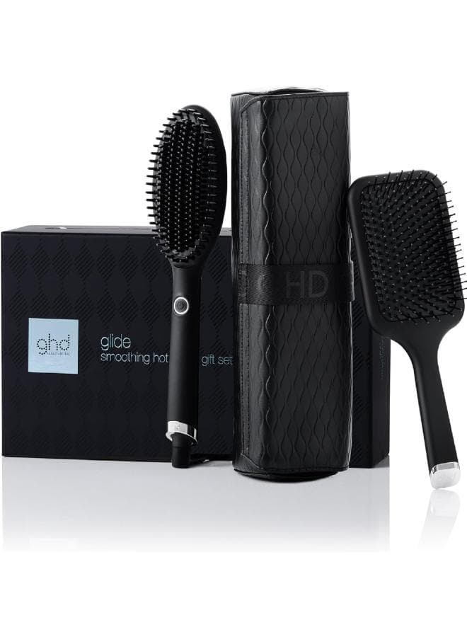 ghd Glide Smoothing Hot Brush 12570151: Elegant, Frizz-Free Hair - Image 1