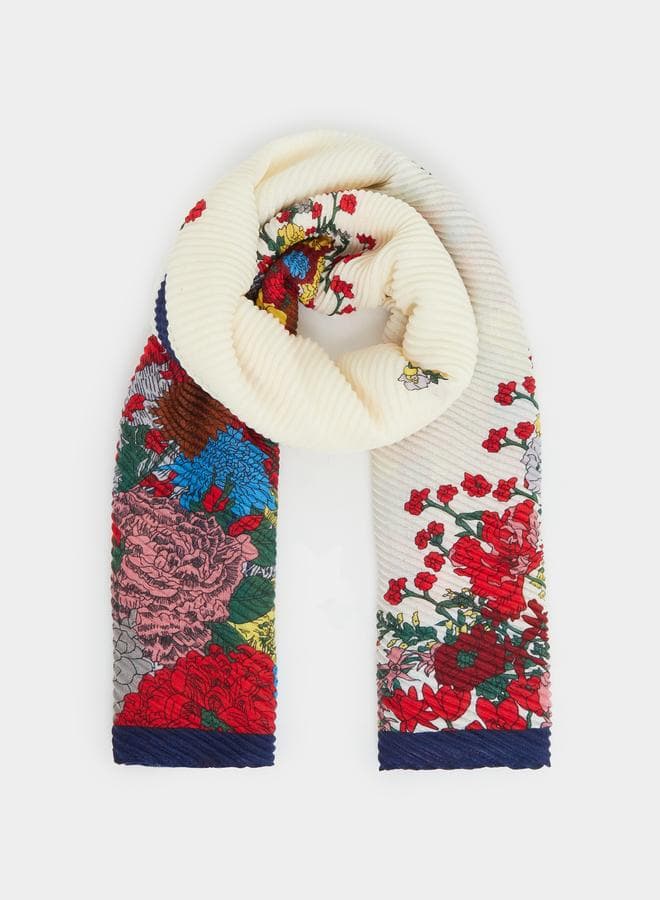 Styli Allure: Chic All-Over Print Women's Scarf - Image 1