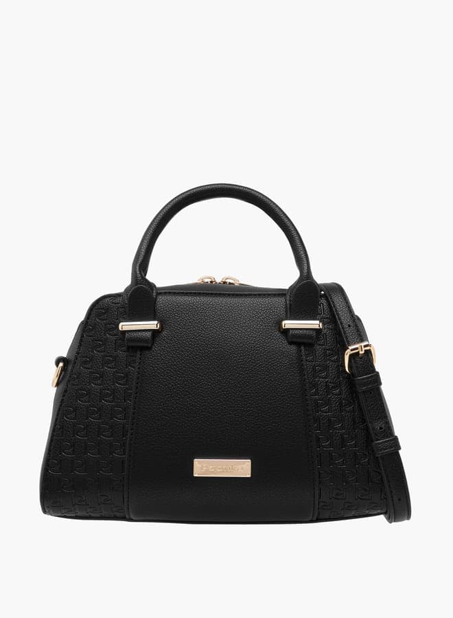 Paprika Embossed Monogram Tote - Elegance on the Go - Image 1