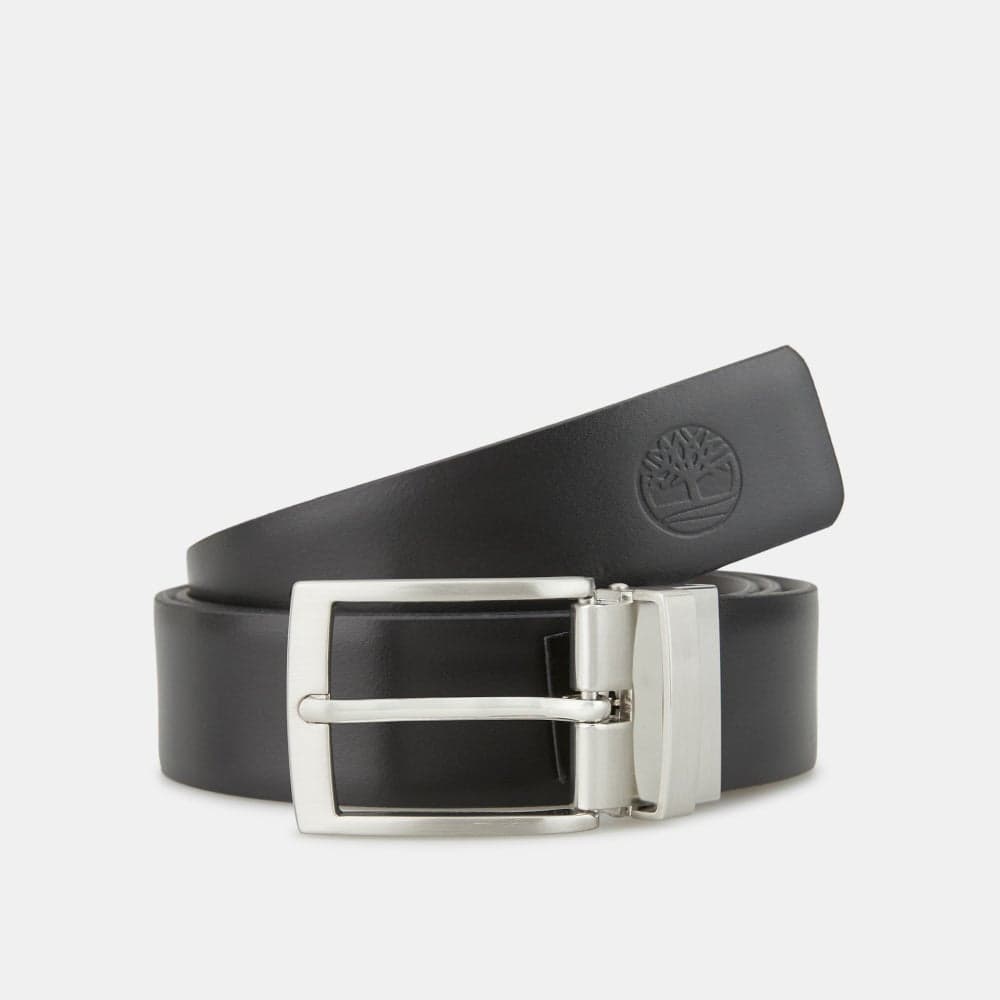 Timberland Men's Reversible Leather Belt - Versatile Elegance - Image 1