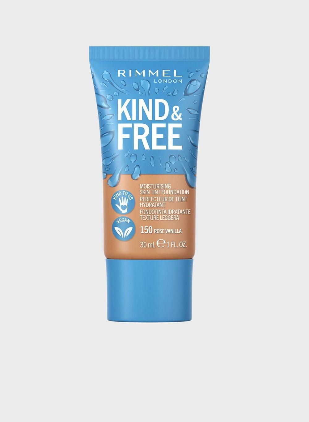 Rimmel Rose Vanilla Kind & Free Skin Tint - 150, 30ml - Image 1