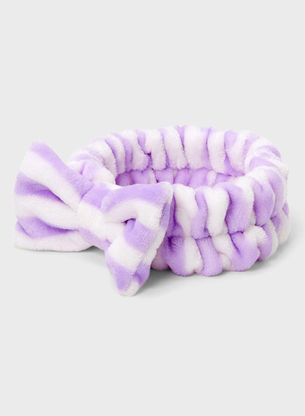 Lilac Bows Headwrap - Elegantly Versatile - Image 1