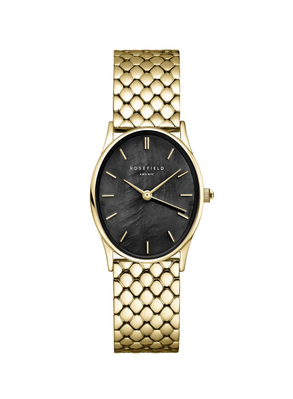 RoseField OBGSG-OV14 Gold Steel Oval Watch – Trendsetting Elegance - Image 1