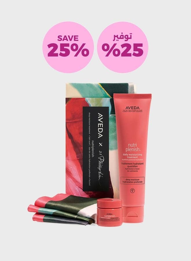 Nutriplenish Deep Moisture Duo & Limited Edition Hair Scarf - Save 25% - Image 1