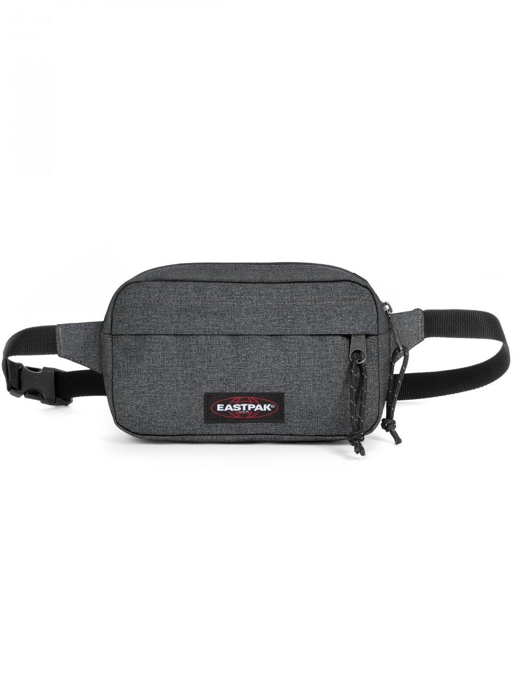 EASTPAK Bouncer Medium: Sleek Black Denim Waist Bag - Image 1