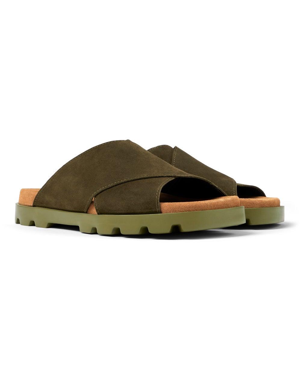 Brutus Urban Green Sandal - Iconic Men's Flat - Image 1