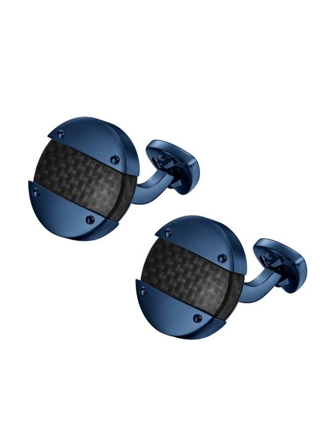 Ducati Corse Motore Blue Designer Cufflinks for Men - Image 1