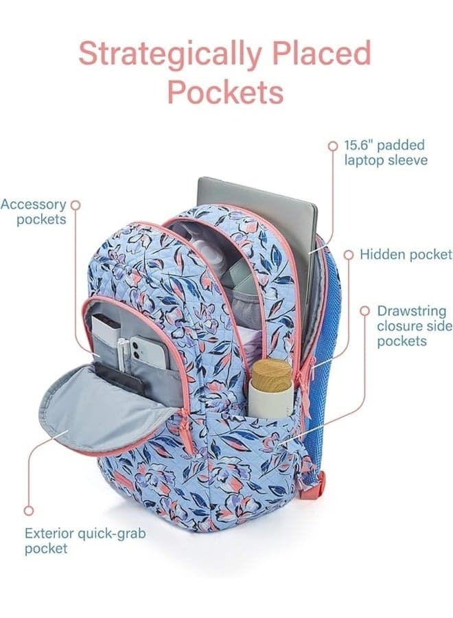 BAGSMART Wind O'Cosmos Wanderland Bonchemin 15.6'' Campus Backpack - Image 1