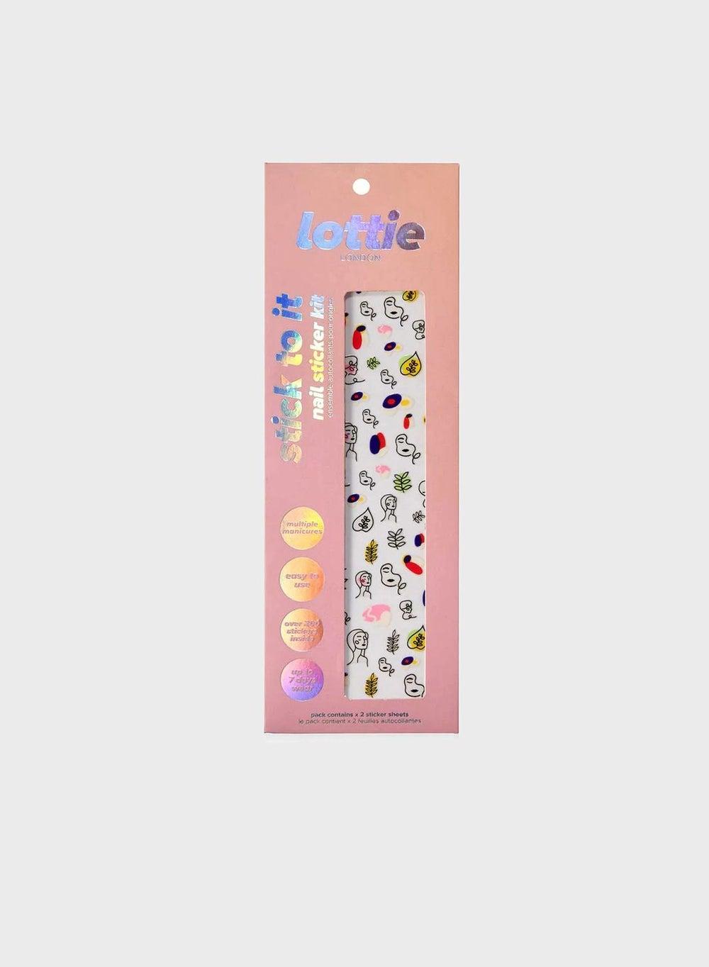 Abstract Nail Art Sticker Kit - Stick To It - Image 1
