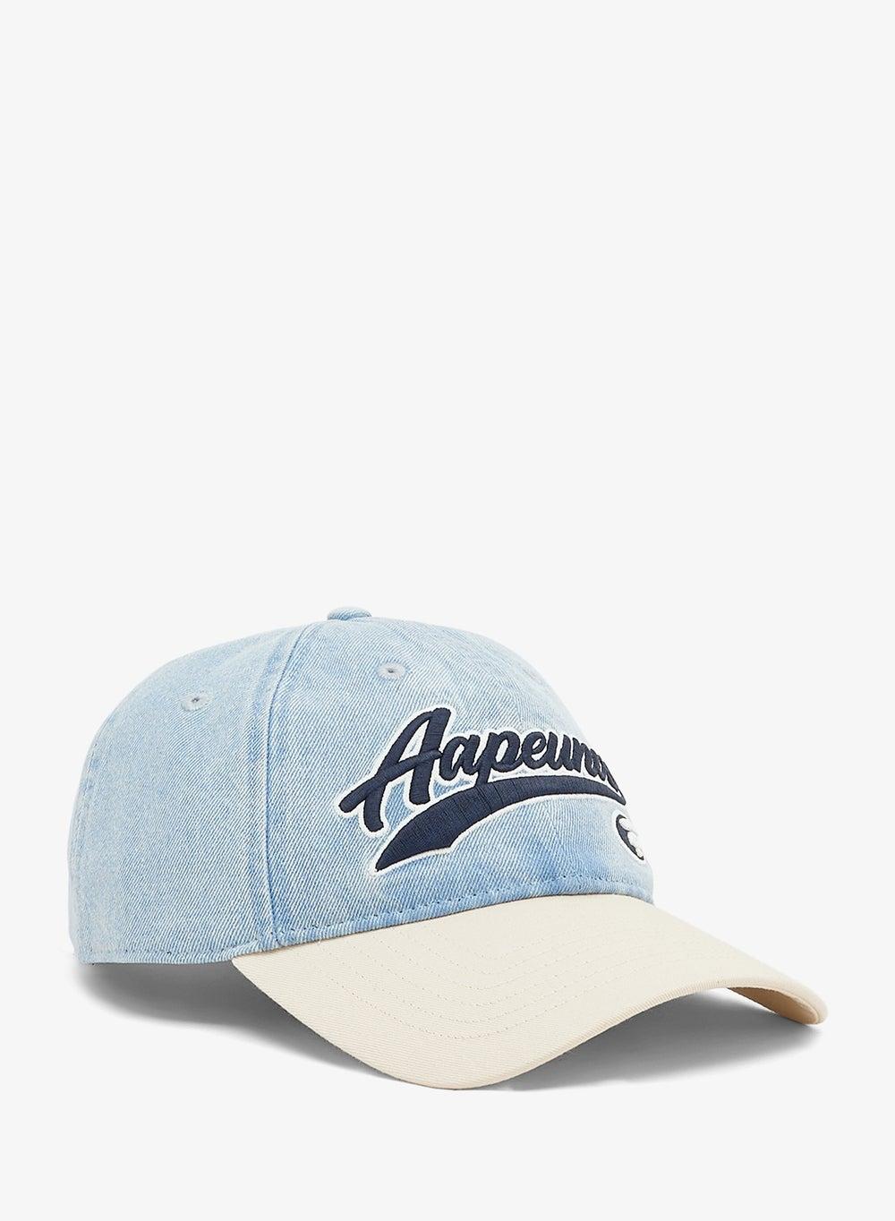 AAPEUNVS Moonface Logo Two-Tone Men's Cap - Image 1