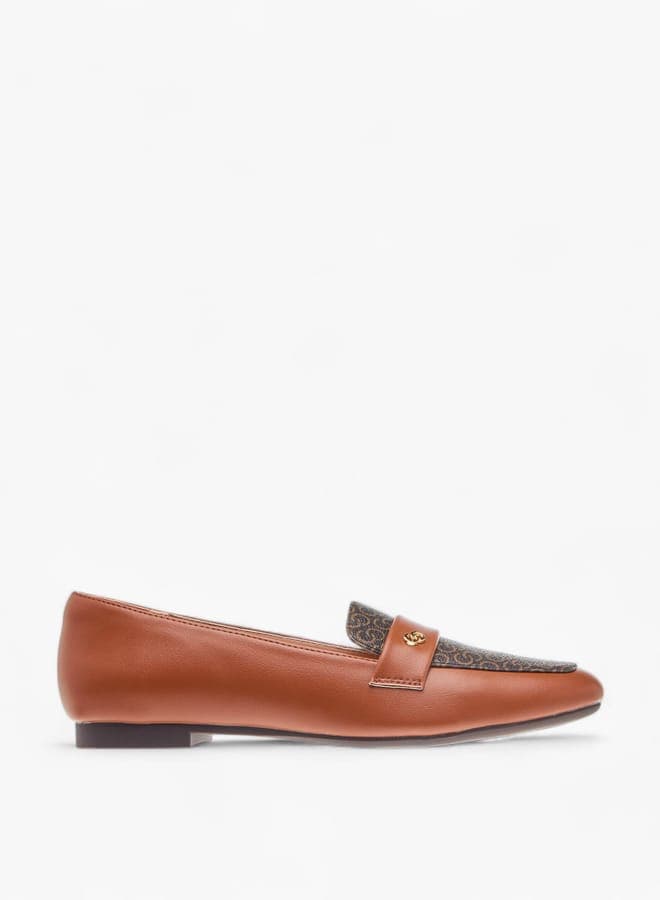 Elegant Monogram Slip-On Loafers R24Ss02168 25Brown for Women - Image 1