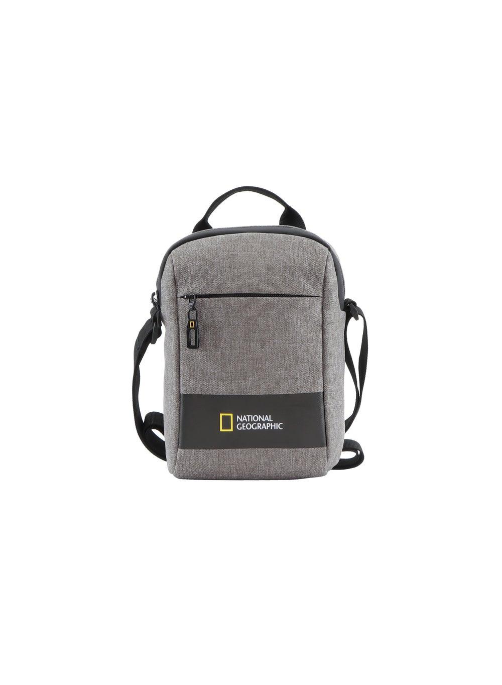 NATIONAL GEOGRAPHIC Shadow RPET Grey Utility Bag - Stylish & Secure - Image 1