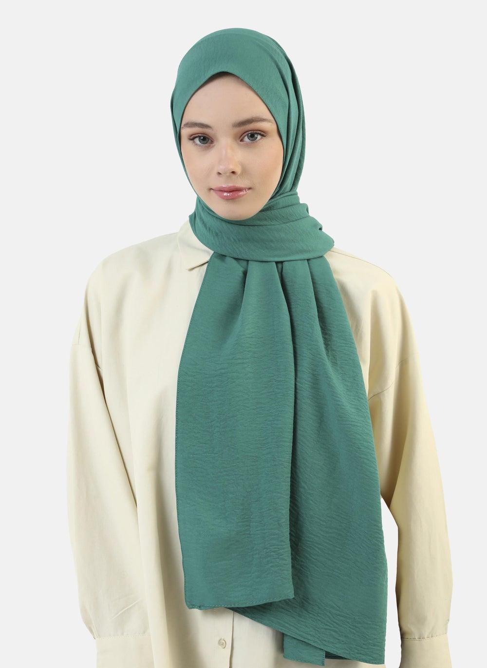 Emerald Tuva Shawl - Elegant Accent by Modanisa - Image 1