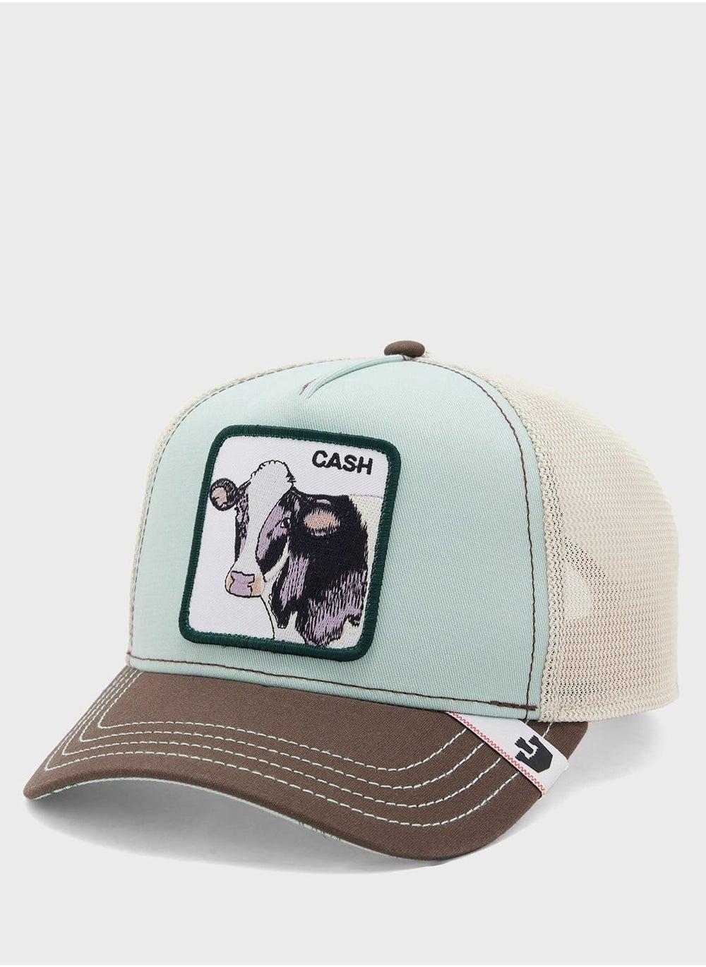 Goorin Bros. MV Bovine Curved Peak Trucker Cap - Image 1