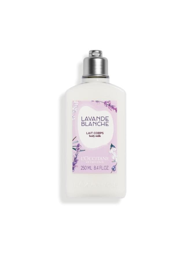 L'Occitane White Lavender Luxe Body Lotion 250ml - Image 1