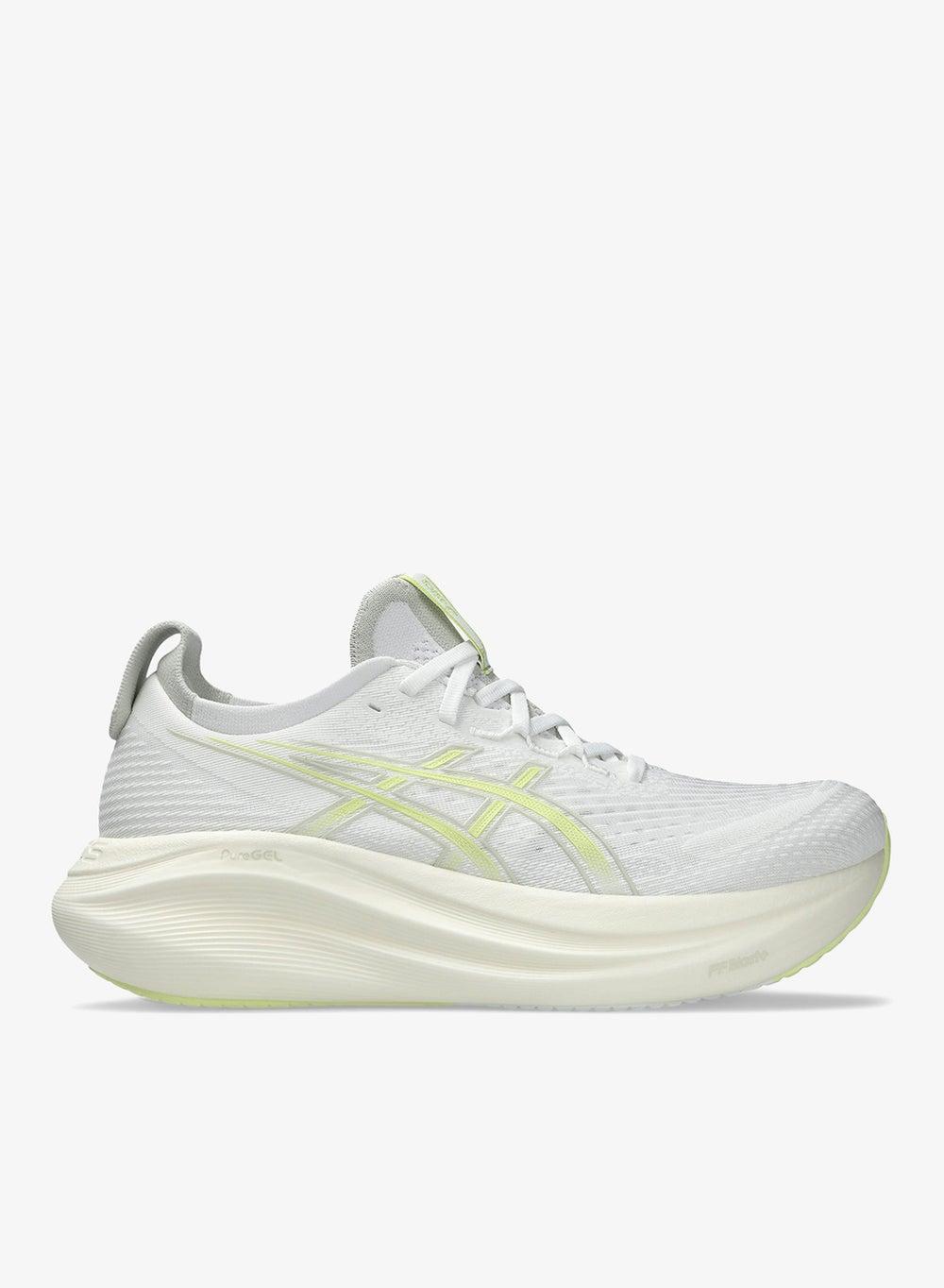 ASICS Men's GEL-NIMBUS 27 In White: Ultimate Eco-Friendly Comfort - Image 1