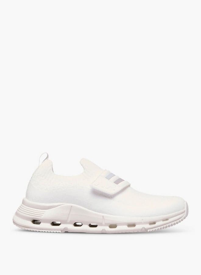 Chic 24Yk123Gp Girls' White Slip-On Sneakers - Image 1