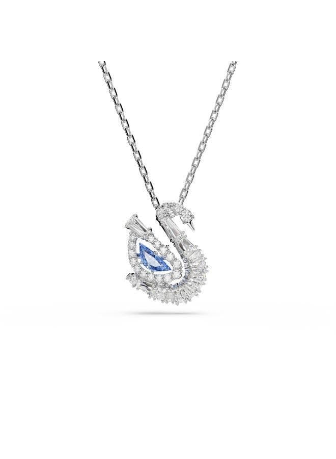 SWAROVSKI Elegant Swan Long Necklace – Radiance Redefined - Image 1
