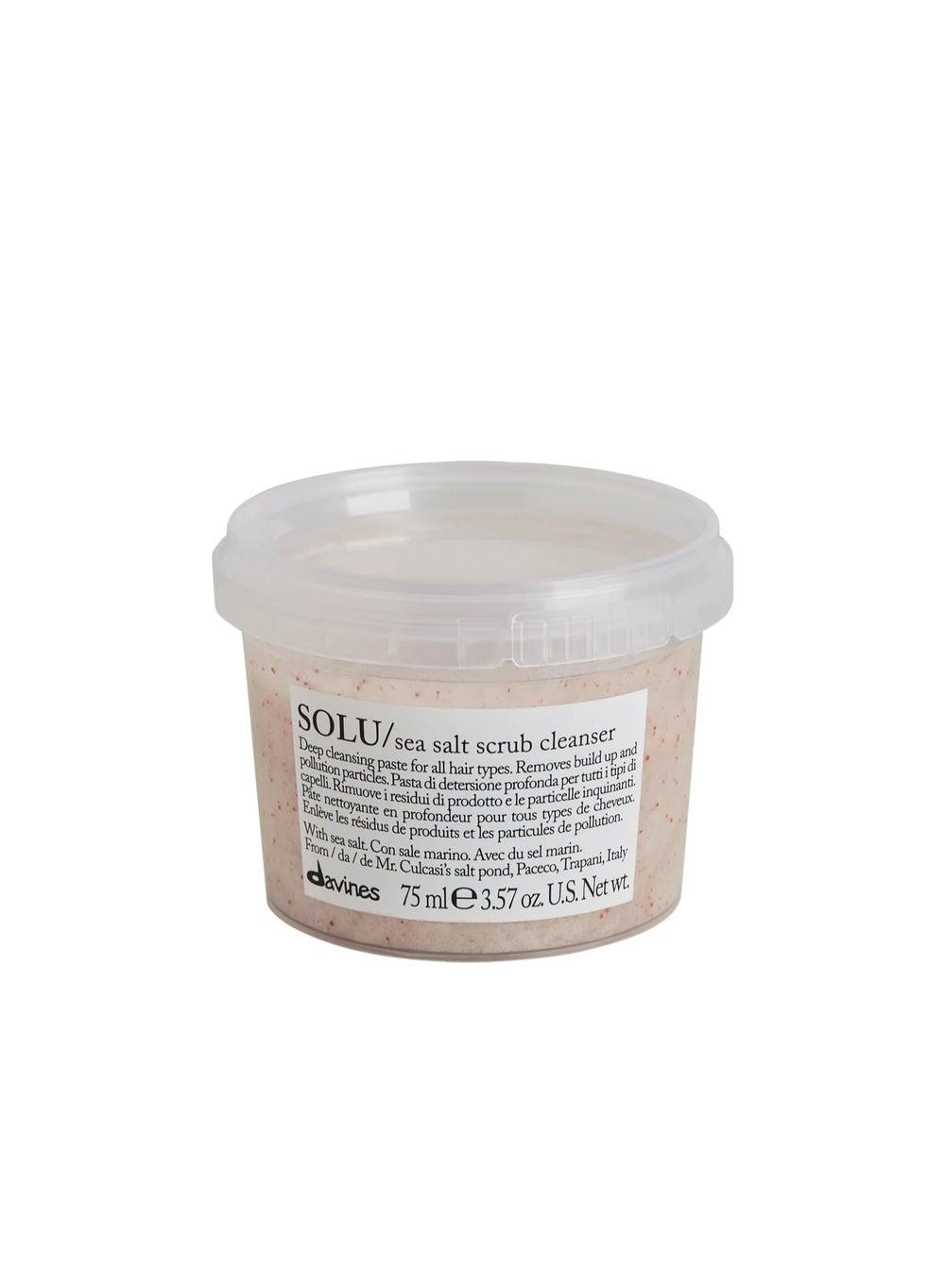 Solu Sea Salt Scrub: Exquisite Scalp Renewal - Image 1