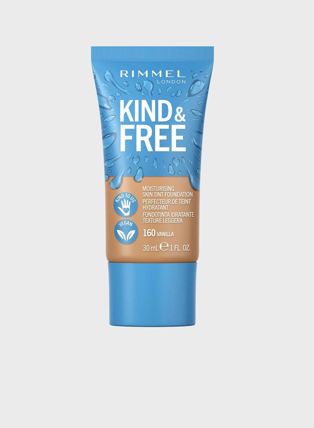 Rimmel Kind & Free Moisturizing Skin Tint 160 Vanilla, 30ml - Image 1