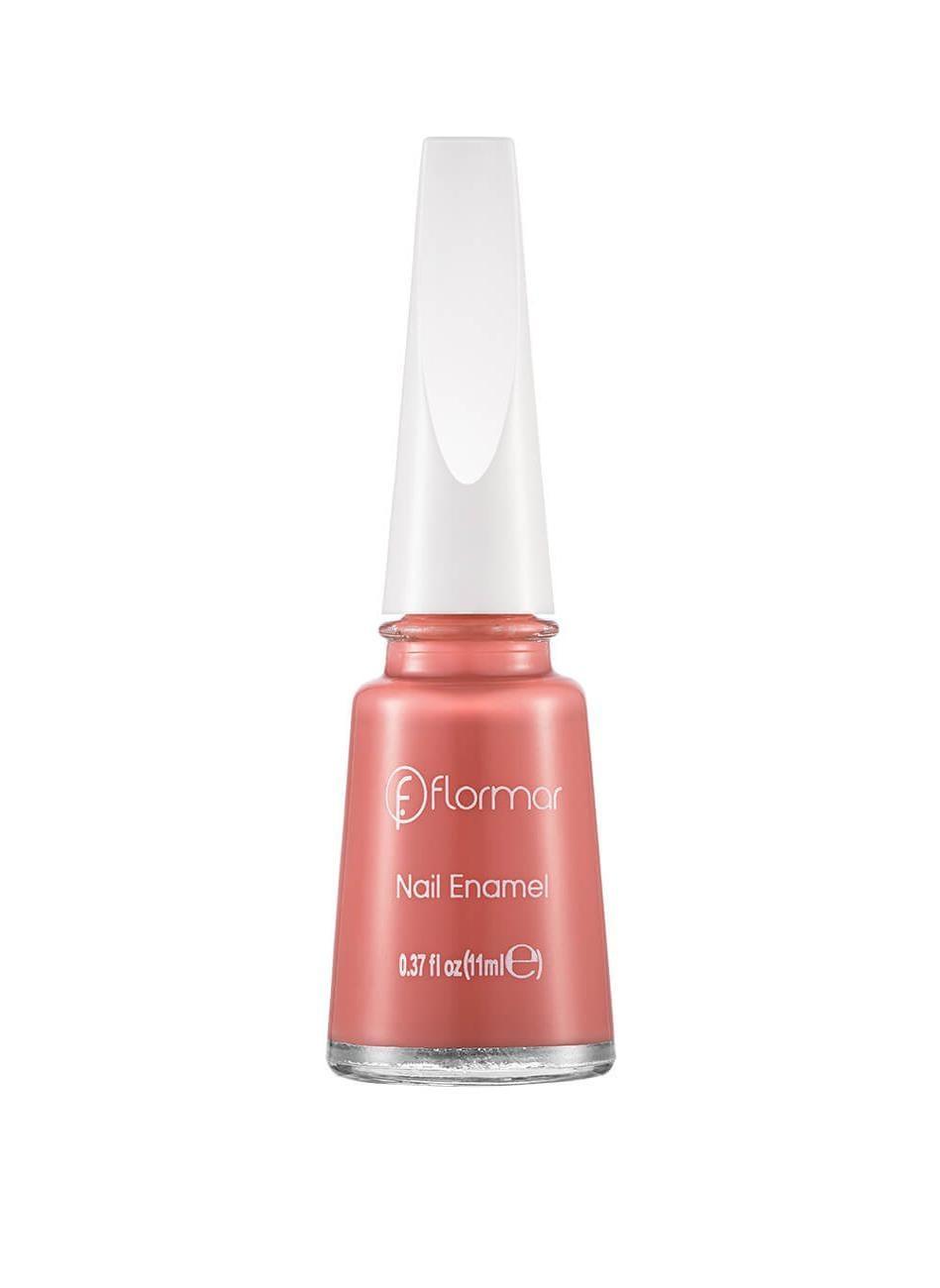 Flormar Nail Enamel 011 - Lush Tender Salmon Hue - Image 1