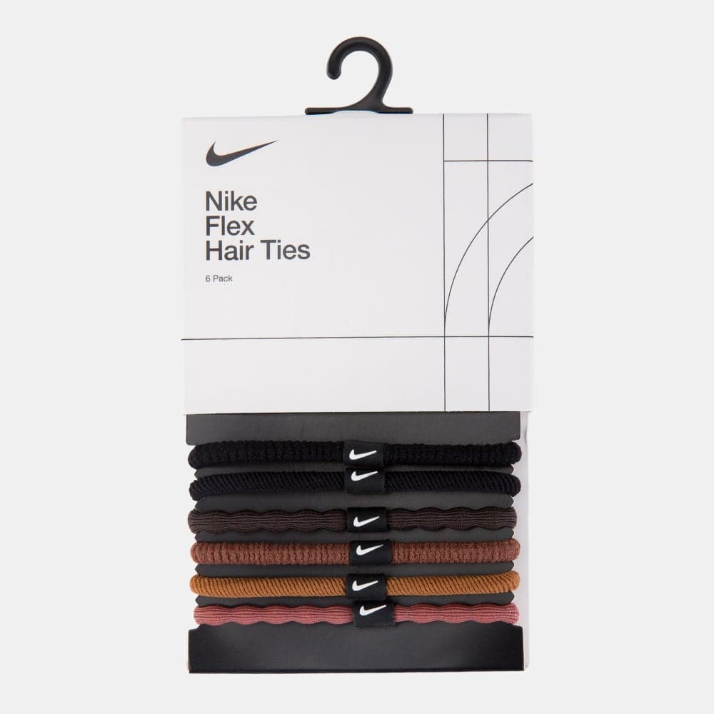 Nike Flex Hair Ties - 6 Piece Silky Set - Image 1