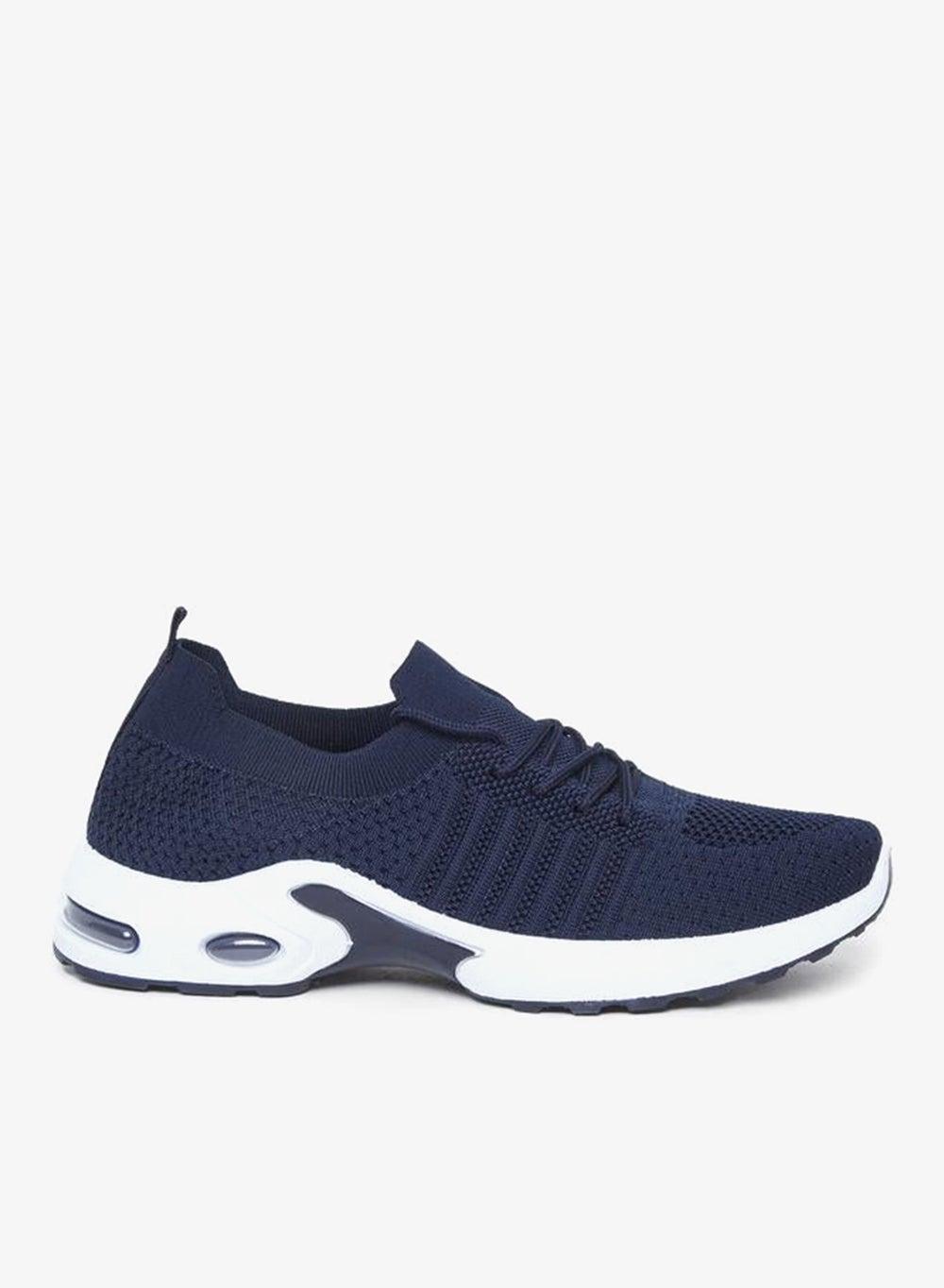Styli Men Navy Blue Elite Comfort Sneakers - Image 1