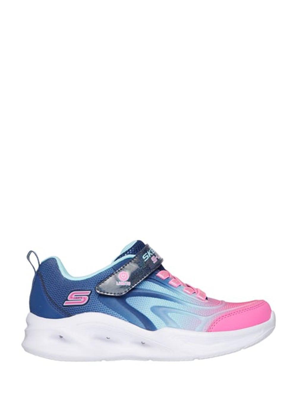 Skechers Sola Glow 303713L Nvmt - Chic Navy Mint Sneakers for Girls - Image 1