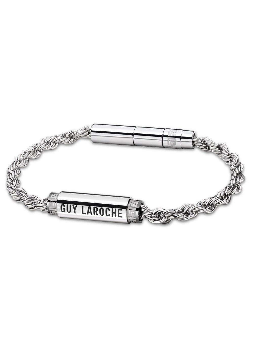 Guy Laroche Marcel Elegance Silver Chain Bracelet for Men - Image 1