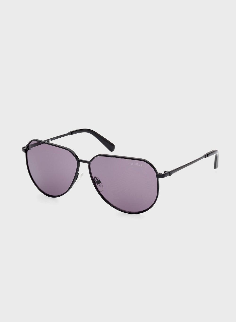 GUESS Men's UV Protected Aviator Sunglasses - Image 1