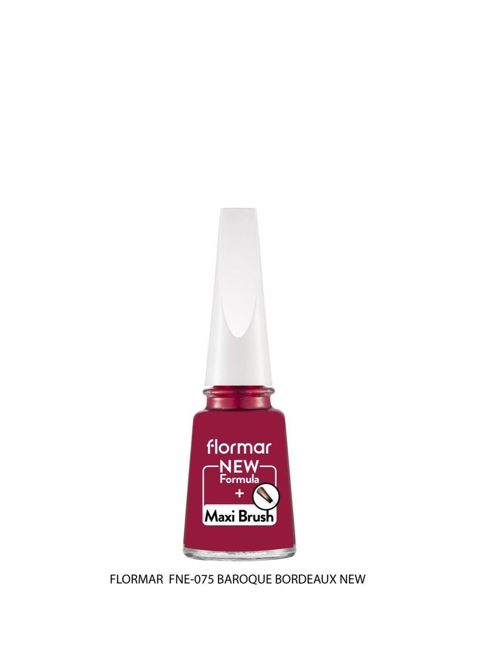 Flormar Classic 075 Baroque Bordeaux Nail Enamel - Image 1