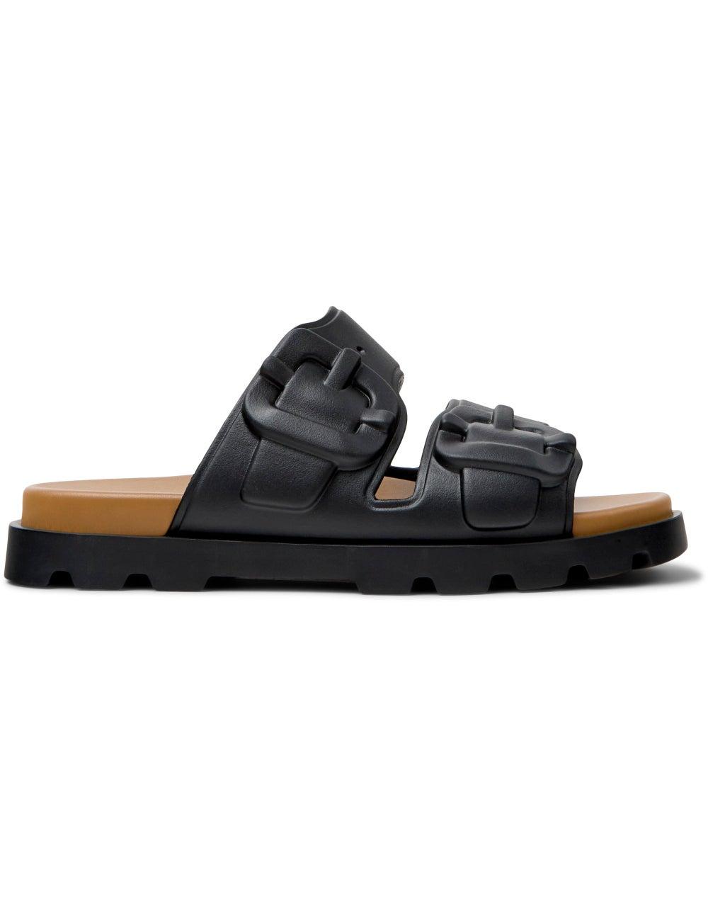 Brutus Black Men's Slide Sandal - Urban Elegance Redefined - Image 1