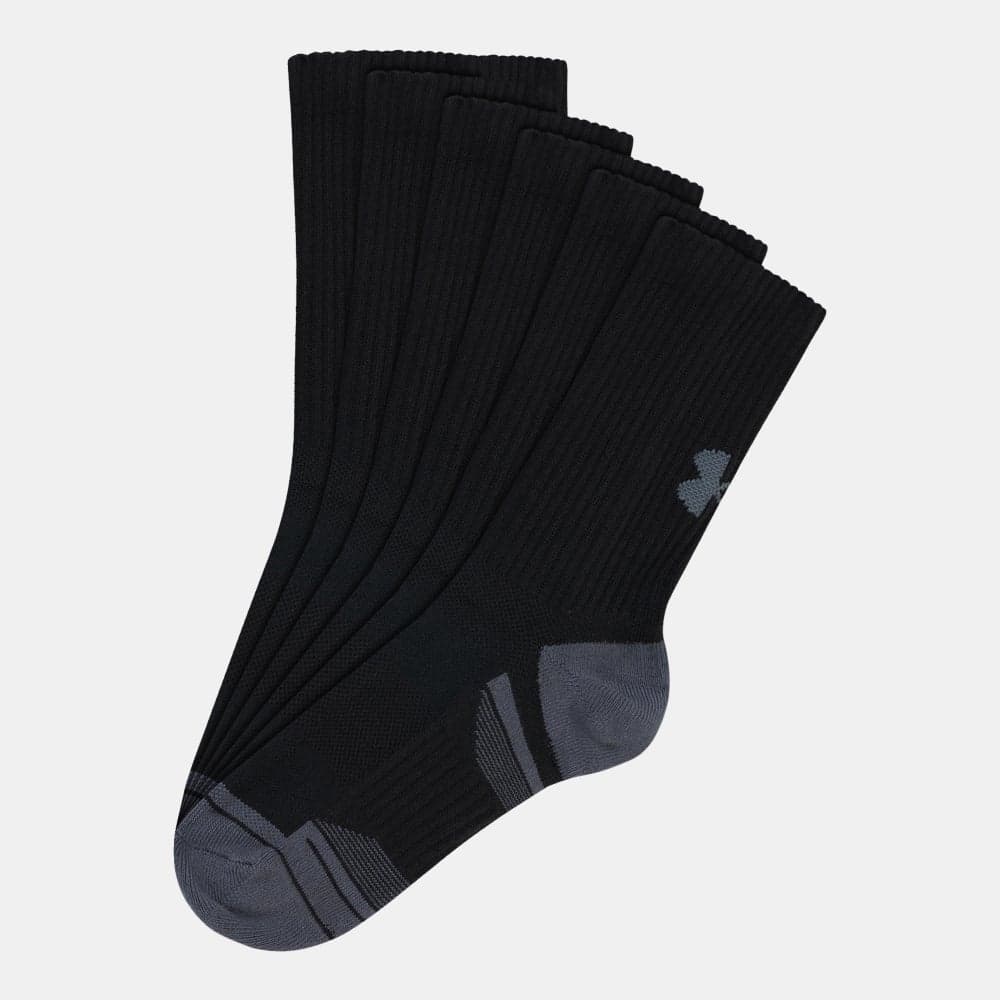 UNDER ARMOUR Performance Mid Crew Comfort Socks - 3 Pack - Image 1