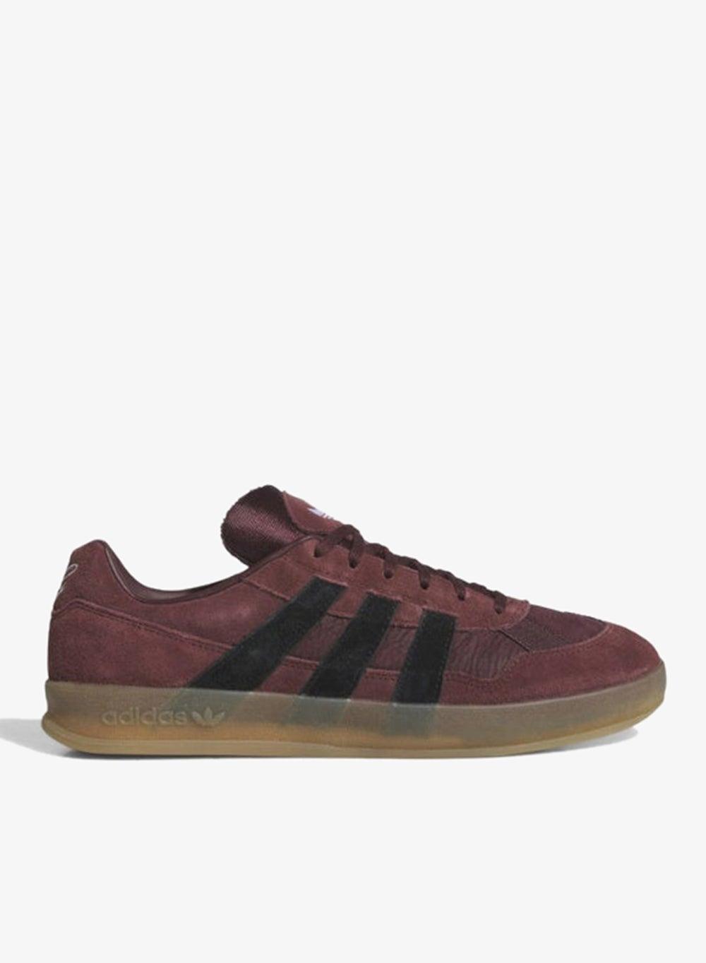 Aloha Super Burgundy Skateboarding Shoes: Unisex Elegance - Image 1