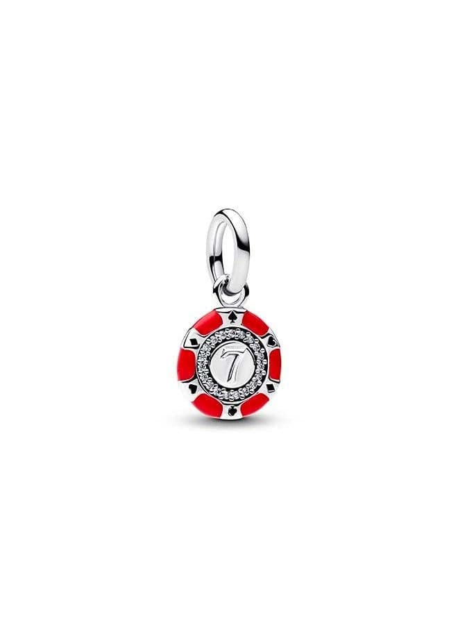 PANDORA Women's Lucky Chip Sterling Silver Charm - Image 1