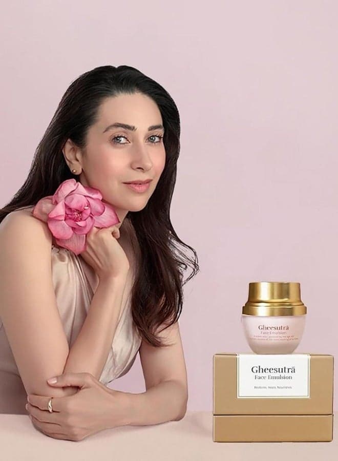 Ghee Sutra Radiant Skin Emulsion - Pure A2 Ghee Formula - Image 1