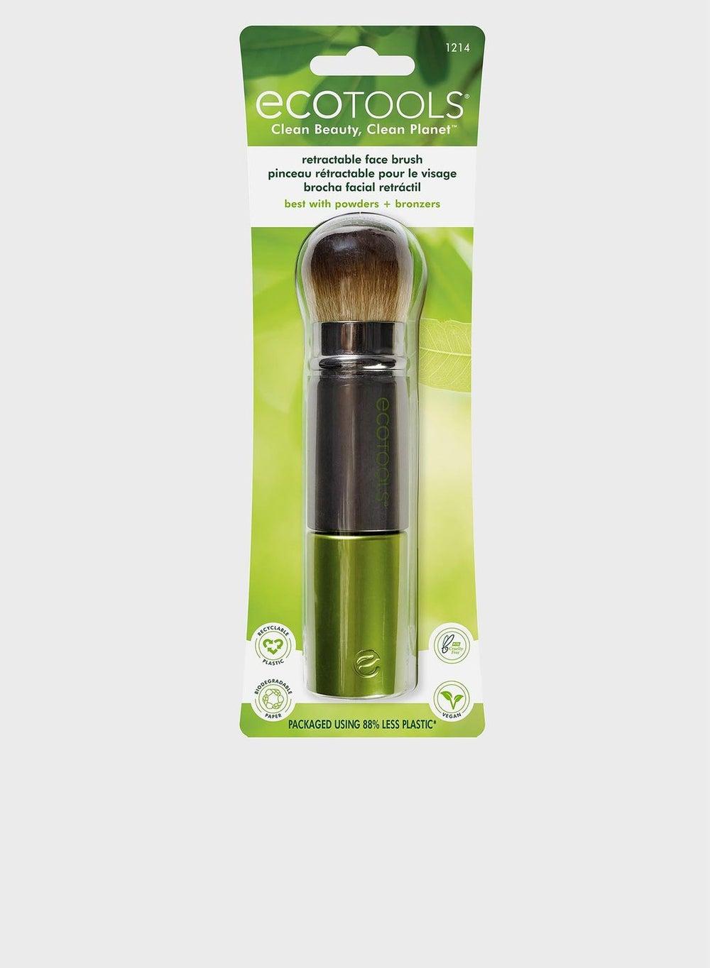 EcoTools On-the-Go Glow Retractable Face Brush - Image 1