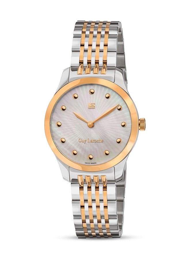 Elegant Guy Laroche Maxime 40mm Swiss Quartz Ladies Watch - Image 1