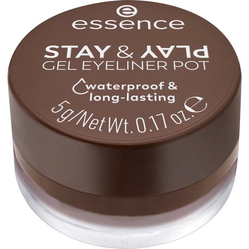 Essence Play & Stay Gel Eyeliner Pot 02 - Vivid Impact - Image 1