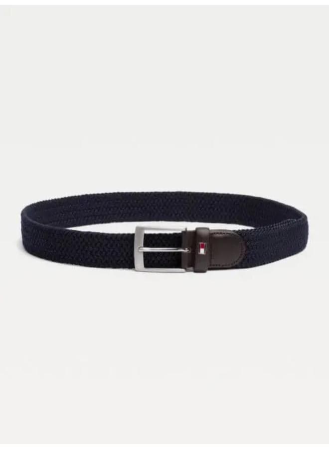 TOMMY HILFIGER Adan Tonal Braided Men's Elastic Belt - Image 1