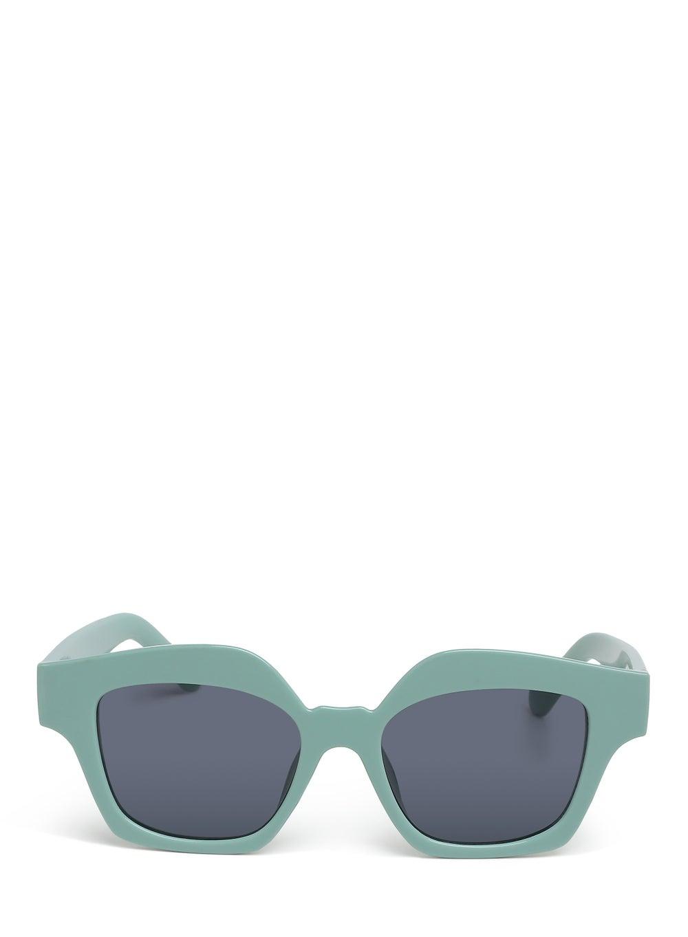 London Rag Peppermint Green UV-Protected Sunglasses for Women - Image 1